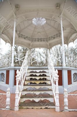 kiosk stairs