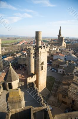 in the top of castle