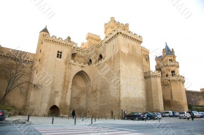 olite castle front