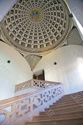stairs and cupola