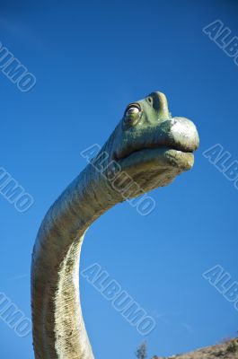 big dino head
