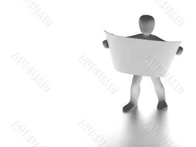 cartoon man