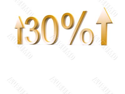 30 percent
