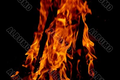 flame background