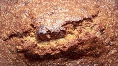 Dundee cake piecrust background