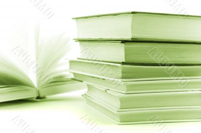 stack of books