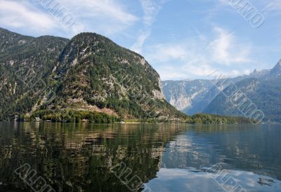 Hallstatter Lake in Austria