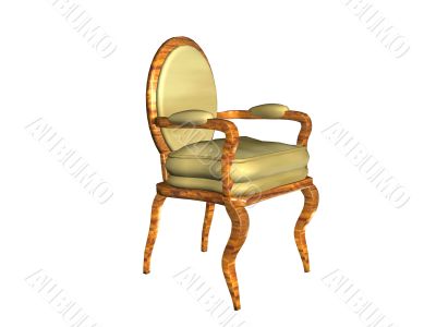 Decorative chair 3D