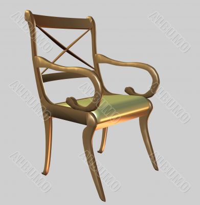 Decorative chair 3D