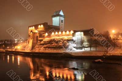 Narva Estonia old fortress