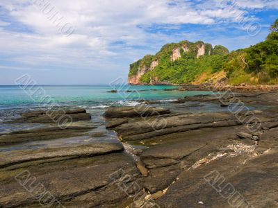 Tropical coastline