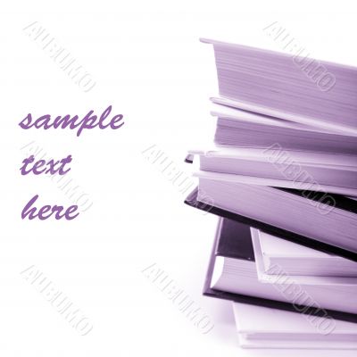 stack of books