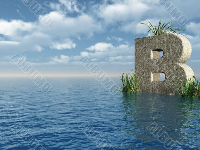 letter b