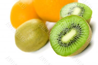 oranges and kiwi