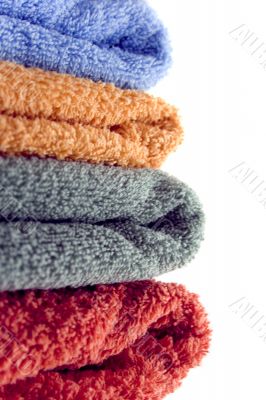 colorful towels