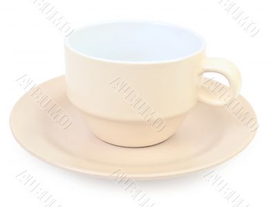 beige coffee cup