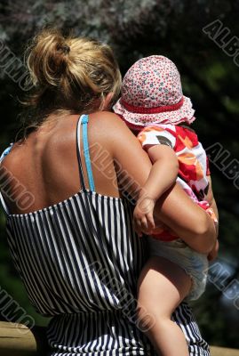 Mother and daughter