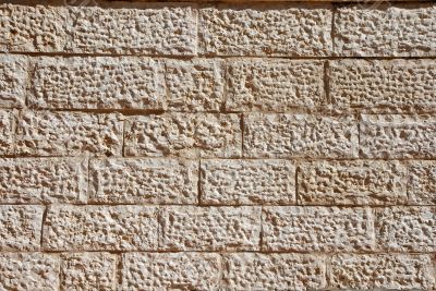 Jerusalem stone wall