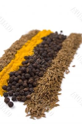 various spices