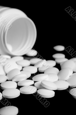 white pills