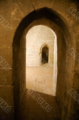 inside castle