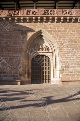 ancient arch door
