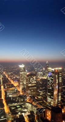 Skyline of Frankfurt