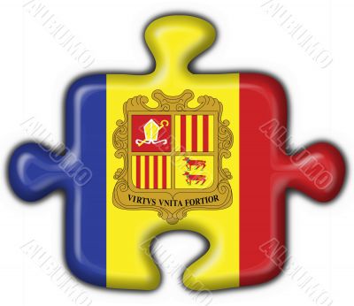 andorra button flag puzzle shape