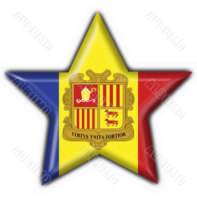 andorra button flag star shape
