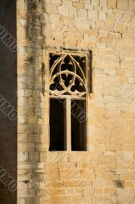 ancient castle window