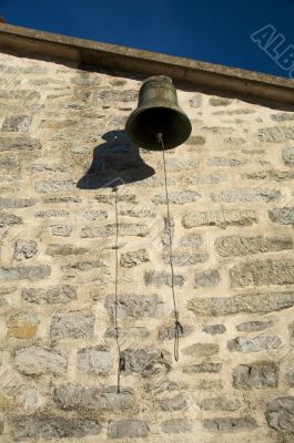 wall with bell