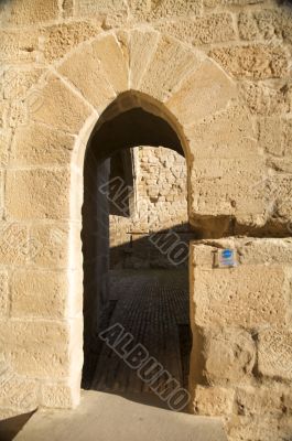 small castle door