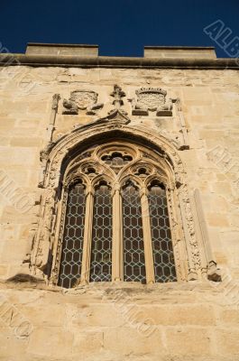 ancient glasswork window