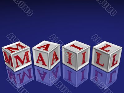 MAIL 3d blockes