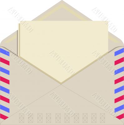 Paper in an envelope