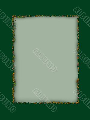 Green Forest Wall Poster Design