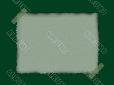 Green Forest Wall Poster Design
