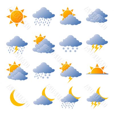 Weather icons