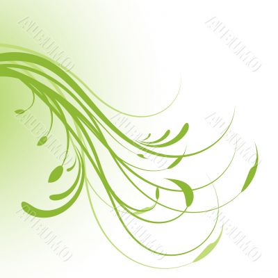 Abstract floral background