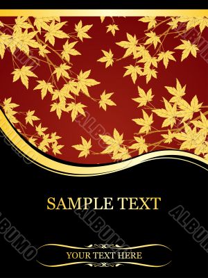 Abstract floral background