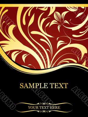 Abstract floral background