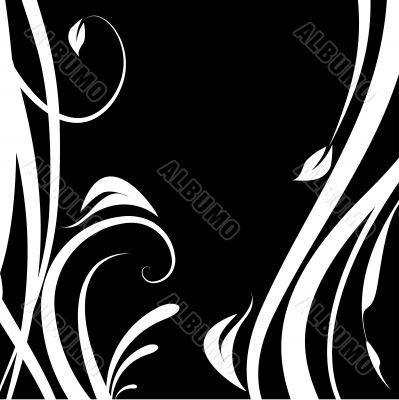 Abstract floral background