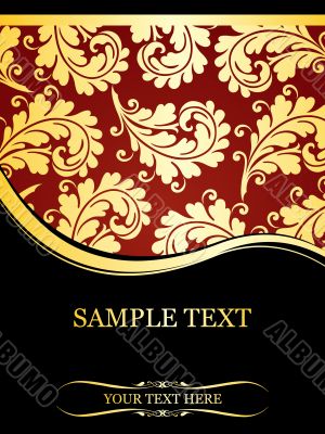 Abstract floral background