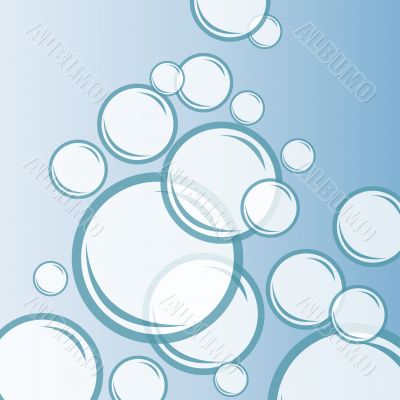 blue bubbles