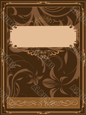 Old book cover