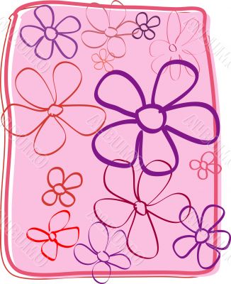 vector floral background