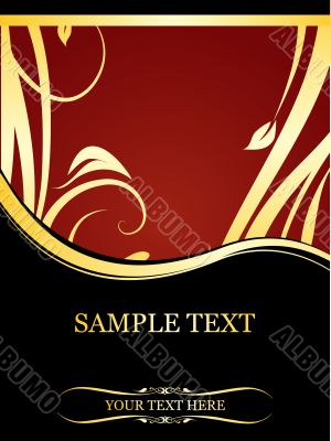 Abstract floral background
