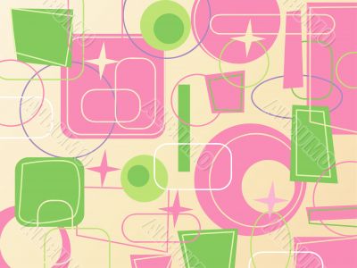 colorful retro background vector illustration