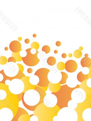 Orange abstract background