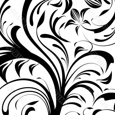 Abstract floral background